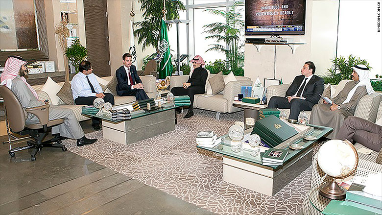 Snapchat CEO meets with Saudi investor Prince Alwaleed bin Talal